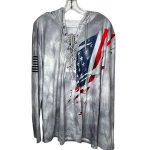 Patriotic‎ Pullover Hoody Shirt